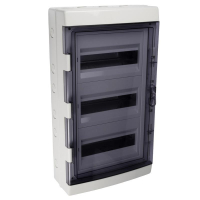 Бокс модульный накладной PDB/W 4036 GR (ЩРН-ПГ-36) IP65 пластик. Pro JazzWay 5072169