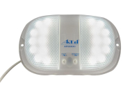 Светильник светодиодный ЖКХ Хронос 9Вт с оптико-акустическим датчиком 3 режима работы Актей 75-009-IP30-SENSOR