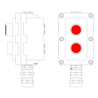 Пост управления взрывонепроницаемый из алюм. LCSD-02-B-MC-L1R(220)x1-P1R(11)x1-PCMB-KA3MHK DKC LCSD21000066