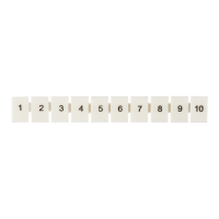 Маркеры для ST 1.5 с нумерацией 1-10 (уп.100шт) EKF zb-st-1.5-1-10