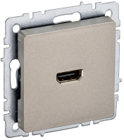 Розетка СП BRITE HDMI РHDMI-0-БрШ механизм шампань IEK BR-H10-K37