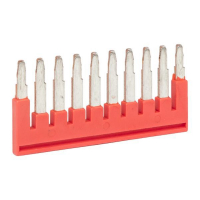 Перемычка втычная для ST/Push-in 2.5 10PIN (уп.10шт) EKF plc-per-st-10PIN-2.5