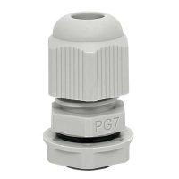 Сальник PG7 d3-6.5мм (d отверст. 13мм) IP54 (уп.4шт) PROxima EKF plc-pg-7-4-r