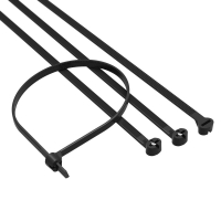 Хомут кабельный 3.6х300 P6.6 с двойн. замком черн. (уп.100шт) DKC 21310SR