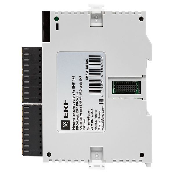 Модуль аналогового в/в EMF 4/4 PRO-Logic (без поверки) PROxima EKF EMF-A-4AI4AO