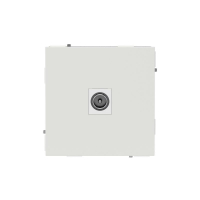Розетка телевизионная одиночная TV KANT бел. песок DKC 7010503
