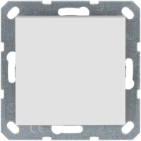 Кнопка звонка 1-кл. 10А IP20 механизм бел. глянцевый Jasmart G3010W