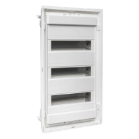 Основание силового щита Nova с DIN-рейками 36мод. IP41 PROxima EKF nv-pbase-36
