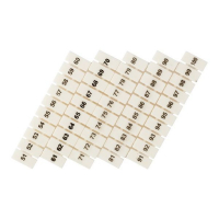 Маркеры для ST 1.5 с нумерацией 50-100 (уп.100шт) EKF zb-st-1.5-50-100