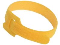Хомут-липучка ХКл 14х310 желт. (уп.100шт) IEK UHL10-14-310-100-K05