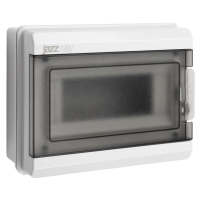 Бокс модульный накладной PDB/W 3008 GR (ЩРН-ПГ- 8) IP65 пластик. Pro JazzWay 5071988