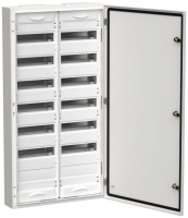 Корпус ЩРн-168 (2х84) TITAN 5 1085х570х140 IP54 одна дверь метал. бел. IEK TI5-50-N-2X084-54