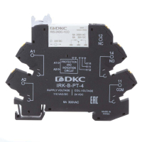 Реле интерфейсное 1CO ком. ток 6А AgSnO2 напряжение 110В AC/DC push-in клеммы DKC IRK-110UC-1CO-PT