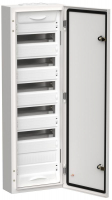 Корпус ЩРн-72 (1х72) TITAN 5 960х310х140мм IP54 одна дверь метал. бел. IEK TI5-50-N-072-54