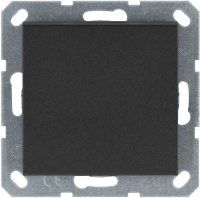 Кнопка звонка 1-кл. 10А IP20 механизм антрацит Jasmart G3010B
