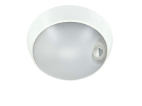 Светильник светодиодный WP 15 C 18W OP 840 D220 WH MDM 220х80мм 18Вт 4000К IP65 ЖКХ круглый пылевлагозащ. с датчиком движения бел. Русский Свет 15071524504