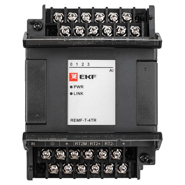 Модуль ввода термосопротивлений REMF 4 PRO-Logic (без поверки) EKF REMF-T-4TR