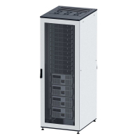 Шкаф напольный IT-CQE 19дюйм 42U 800х1200 двери перфорир./перфорир. собран. RAL 9005 DKC R5DC4282PFB
