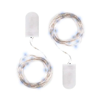 Гирлянда DC-G05-20WS2 20LED 2xCR2032 (в компл.) бел. (уп.2шт) ФАZА 5048010