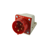 Вилка стационарная для наружной установки PPC 525 3Р+РЕ+N 32А 380В IP44 Pro JazzWay 5072916