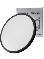 Светильник светодиодный SLIM BLACK 48Вт 4500К IP40 3480лм 230В 500х25мм КОСМОС KSlim48w_B4500K