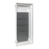 Основание слаботочного щита Nova монтаж. плата 4 габарит IP41 PROxima EKF nv-mbase-4