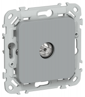 Розетка телевизионная оконечная СП FLITE РТВм-1-1-1-ФлС тип M экранир. механизм сер. IEK FI-A13-O-K03
