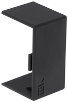 Соединитель на стык КМС 60х40 черн. (уп.4шт) ELECOR IEK EL-KK10D-S-060-040-K02