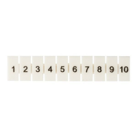Маркеры для UT/ST/Push-in 6 с нумерацией 1-10 (уп.100шт) EKF zb-st-6-1-10