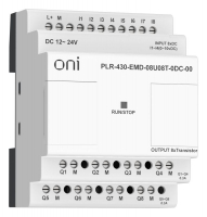 Модуль расширения входов выходов ПЛК 430 4 DI 4 UI (0-10В/DI) 8 TO 24В DC ONI PLR-430-EMD-08U08T-0DC-00