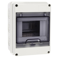 Бокс модульный накладной PDB/W 4005 GR (ЩРН-ПГ- 5) IP65 пластик. Pro JazzWay 5072053