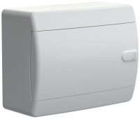 Корпус ЩРН-П-8 UNION Compact IP41 бел. дверь пластик. IEK UIC-KP13-N-08-41-K01