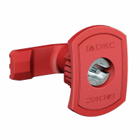 Замок для корпусов ST CE двойная бородка 3мм красн. DKC R5CE206
