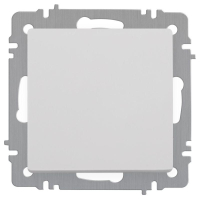 Выключатель 1-кл. СП Accent 6-101-01 10А IP20 250В AL/CU бел. Intro Б0063469