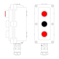 Пост управления взрывонепроницаемый из алюм. LCSD-03-B-MB-L1R(220)x1-P1B(11)x1-P1R(11)x1-PBMB-ANP15BMB DKC LCSD21000129