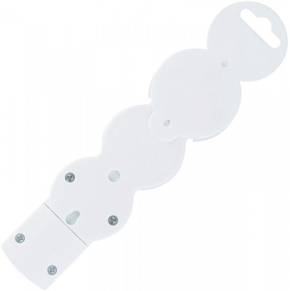 Колодка розеточная 3 гнезда с заземлением Quick Fix (быстрое подключение) 3680Вт Duwi 32017 5