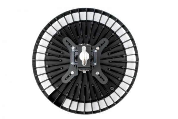 Светильник светодиодный ДСП IB 11 S 100W VW 840 HT BK CL 257х257х155мм 100Вт 4000К IP65 High Bay подвесной с закален. стекл. черн. Русский Свет 16091124339