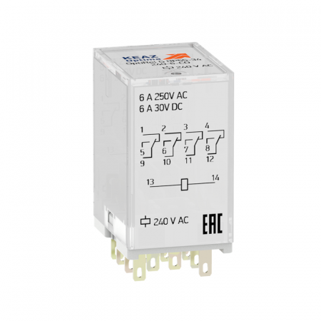 Реле промежуточное OptiRel G RP55-32-240-12-CO/TIL КЭАЗ 324479