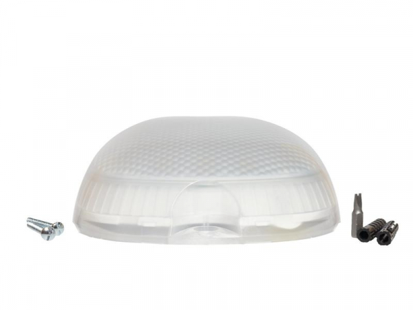 Светильник светодиодный ЖКХ Хронос 9Вт с оптико-акустическим датчиком 3 режима работы Актей 75-009-IP30-SENSOR