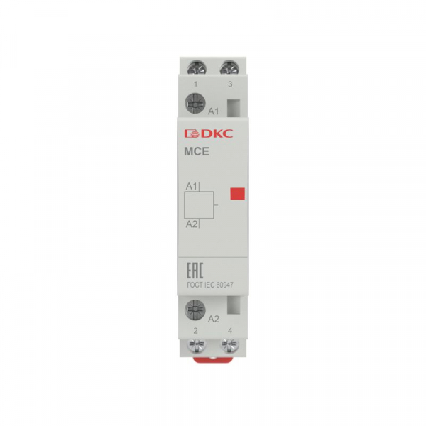 Контактор модульный max типа MCE 2P 16A 240В 2НО YON MCE-16-20-A240