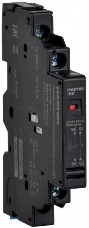 Контакт аварийный-доп. ДК/АК32-02 KARAT IEK DMS11D-FA02
