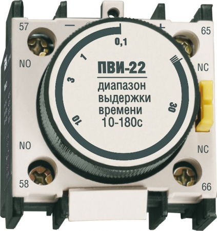 Приставка ПВИ 22 10-180сек 1НО+1НЗ KARAT IEK KPV20-11-2