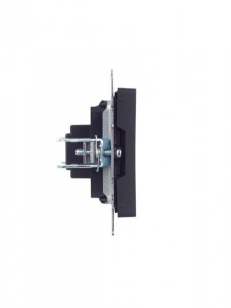Розетка СП BRITE HDMI РHDMI-0-БрГ механизм графит IEK BR-H10-K53