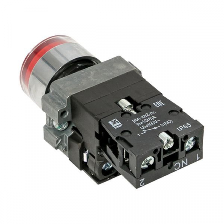 Кнопка BA42 с подсветкой 230В красн. NC IP65 PROxima EKF xb2-bw42-230-65