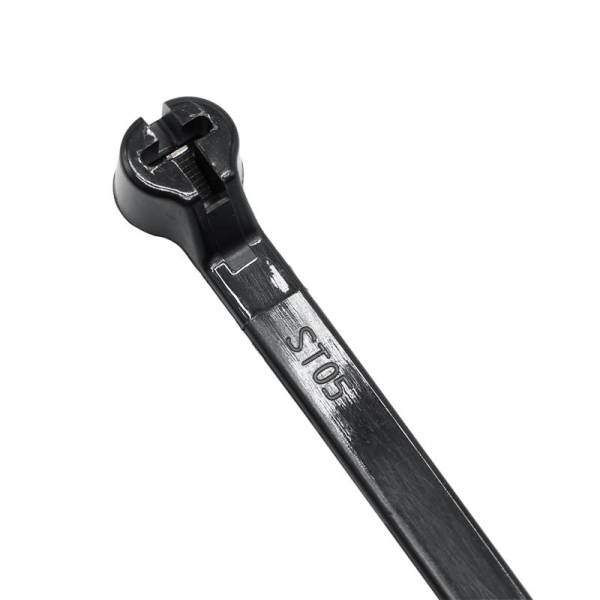 Хомут кабельный 3.6х300 P6.6 с двойн. замком черн. (уп.100шт) DKC 21310SR