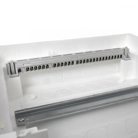 Основание силового щита Nova с DIN-рейками 24мод. IP41 PROxima EKF nv-pbase-24