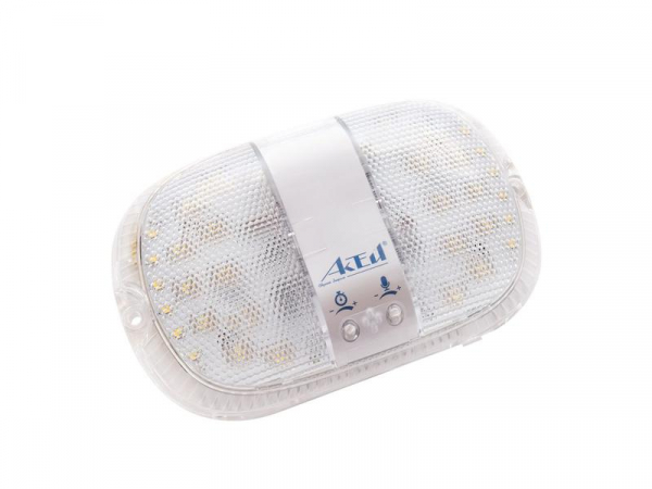 Светильник светодиодный ЖКХ Персей 8Вт IP30 с оптико-акустическим датчиком и БАП 3 режима работы Актей СА-7008Б-310