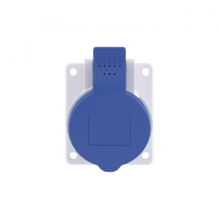 Розетка скрыт. уст. 16А 230В 2P+E с наклоном IP44 DKC DIS4131663