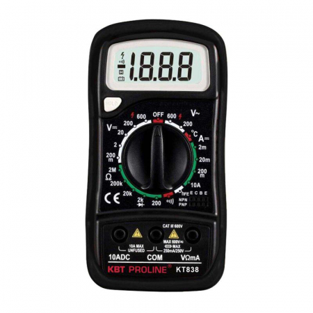 Мультиметр цифровой KT 838 "PROLINE" КВТ 791280