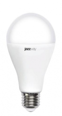 Лампа светодиодная PLED-SP 30Вт A65 5000К холод. бел. E27 230/50 JazzWay 5019720